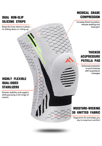 Fuelmefoot Patella Stabilizer Gel Pads Knee Brace