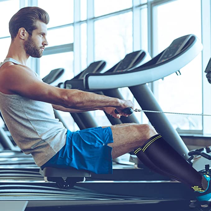 Fuelmefoot 3 Pairs Pattern Knee High Compression Socks (15-20mmHg)