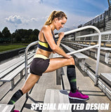 Fuelmefoot 3 Pairs Knee High Gradient Compression Socks (20-30mmHg)